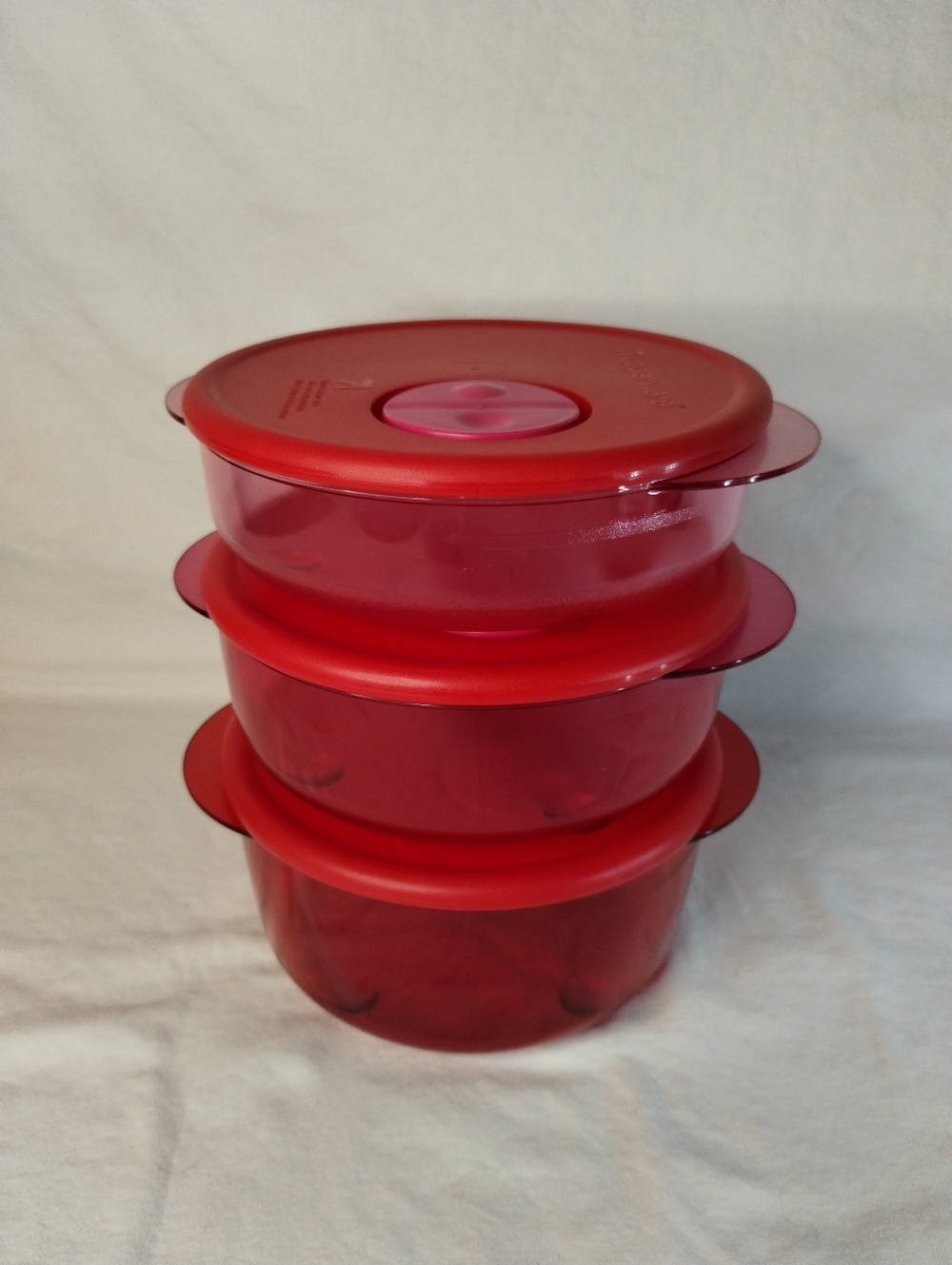 Tupperware Rock 'N Serve Containes - Set Of 3 NEW RETIRED STOCK